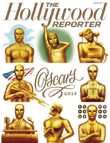 HOLLYWOOD REPORTER | THE magazine side cover Issue 7 27 February 2015