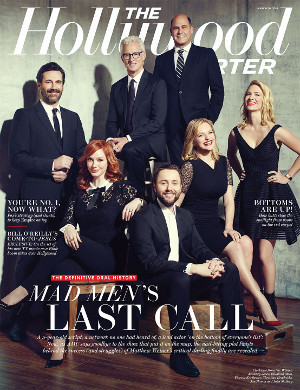 HOLLYWOOD REPORTER | THE magazine side cover Issue 9 20 March 2015