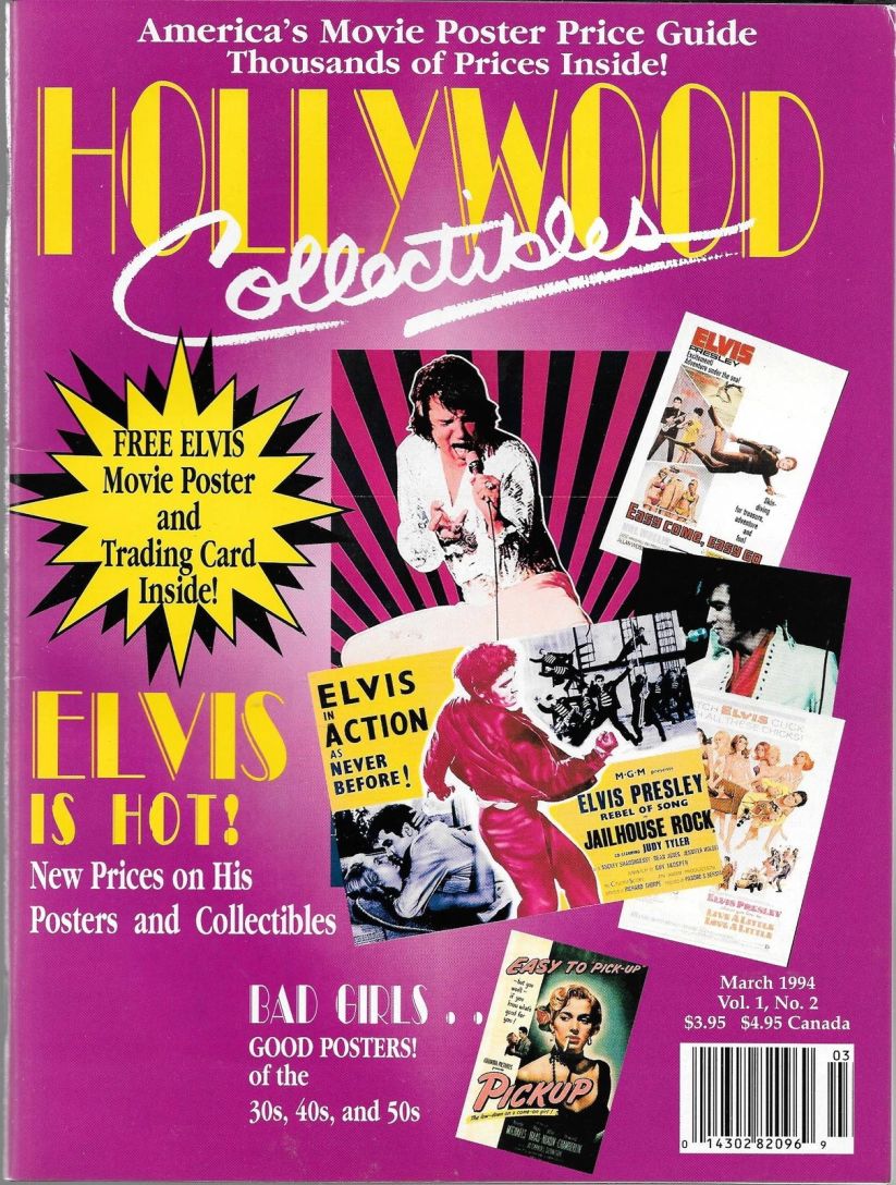 HOLLYWOOD COLLECTIBLES magazine side cover Issue 2 March 1994