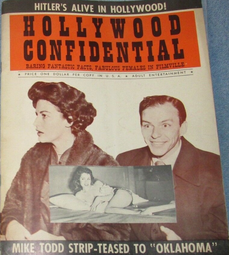 HOLLYWOOD CONFIDENTIAL magazine side cover Issue 3  