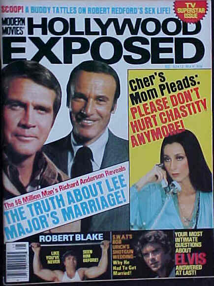 MODERN MOVIES magazine side cover May 1976