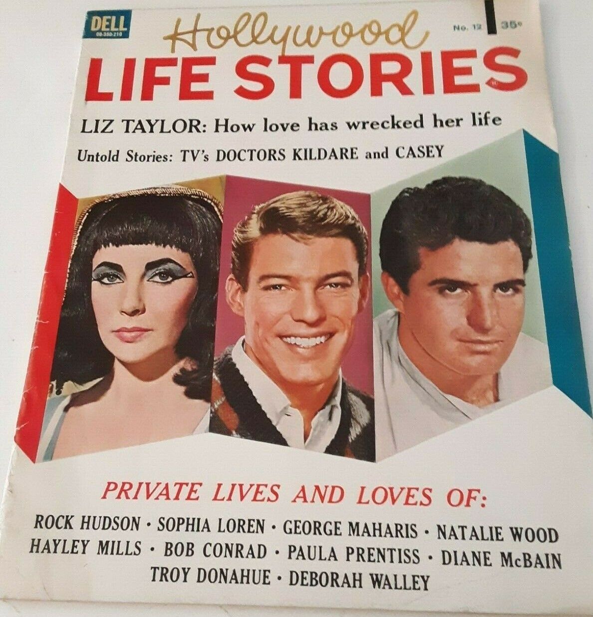 HOLLYWOOD LIFE STORIES magazine side cover Issue 12  