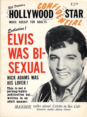 HOLLYWOOD CONFIDENTIAL STAR magazine side cover Issue 1  1979