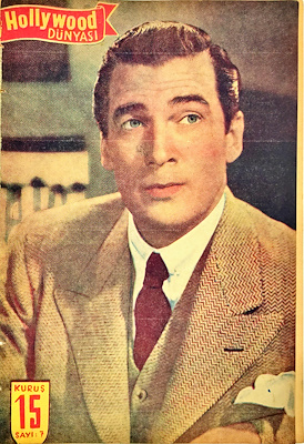 HOLLYWOOD DUNYASI magazine side cover Issue 7 11 December 1943