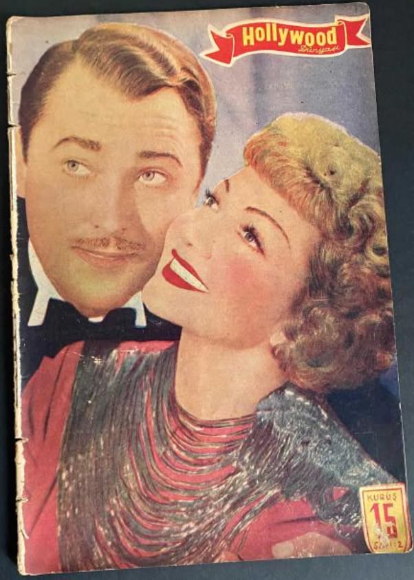 HOLLYWOOD DUNYASI magazine side cover Issue 2   1943