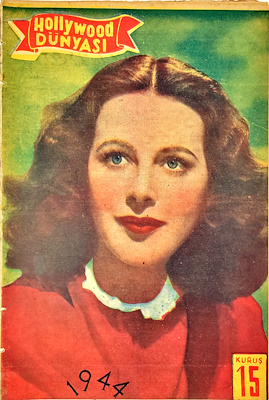 HOLLYWOOD DUNYASI magazine side cover Issue 10 2 January 1944