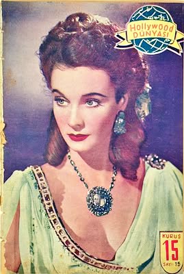 HOLLYWOOD DUNYASI magazine side cover Issue 15 19 February 1944