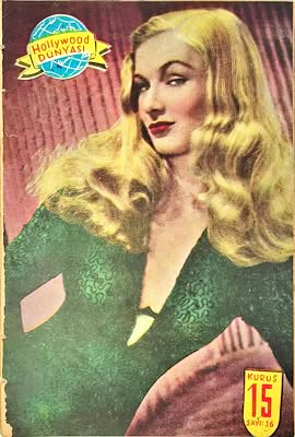 HOLLYWOOD DUNYASI magazine side cover Issue 16 26 February 1944