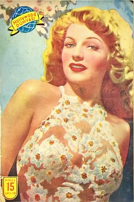 HOLLYWOOD DUNYASI magazine side cover Issue 19 17 March 1944