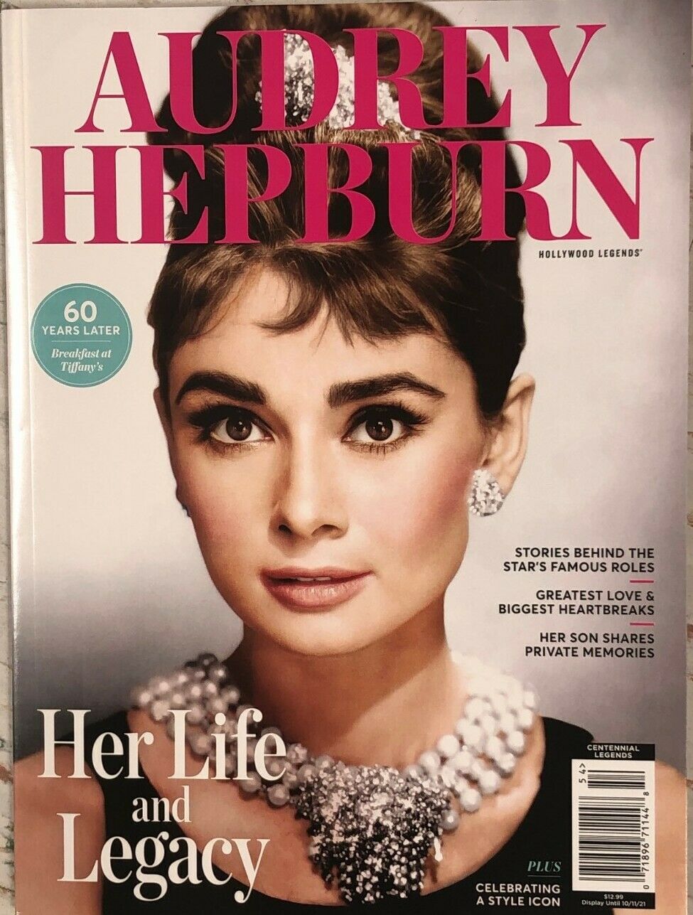 HOLLYWOOD LEGENDS magazine side cover Summer 2021