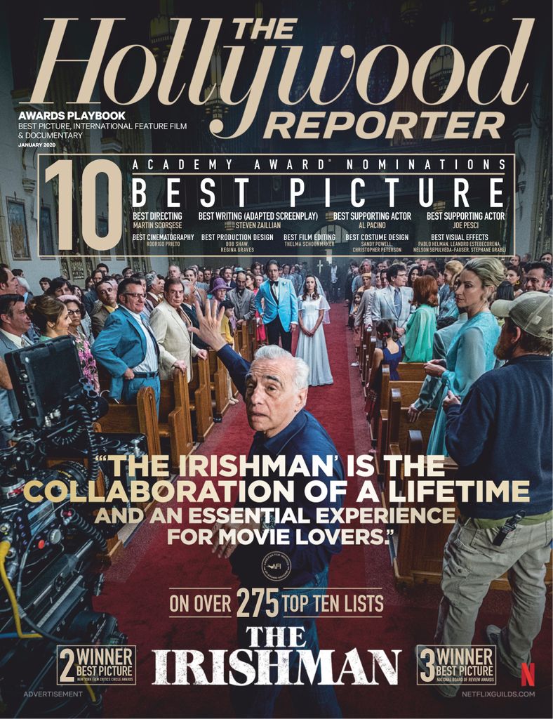 HOLLYWOOD REPORTER | THE magazine side cover 23 January 2020