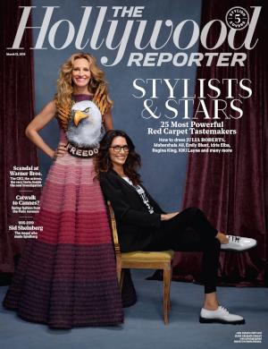 HOLLYWOOD REPORTER | THE magazine side cover Issue 10 13 March 2019