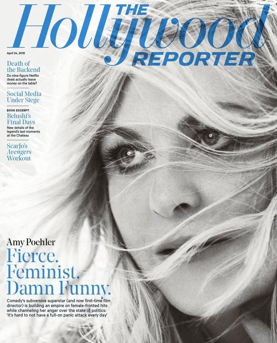 HOLLYWOOD REPORTER | THE magazine side cover Issue 15 24 April 2019