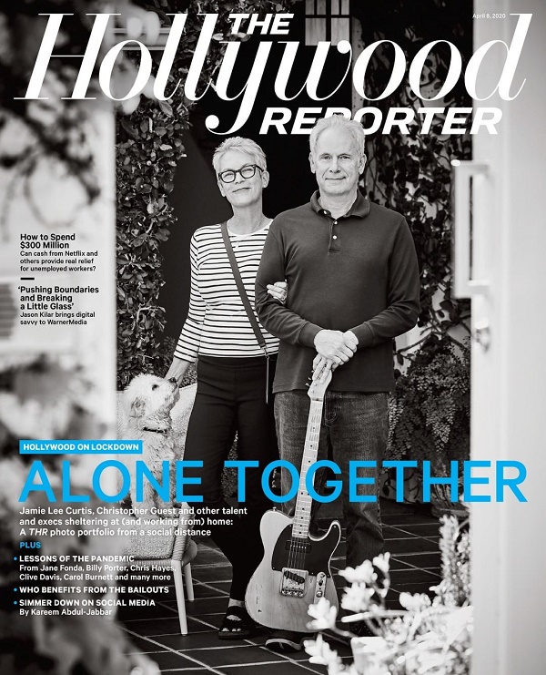 HOLLYWOOD REPORTER | THE magazine side cover 8 April 2020