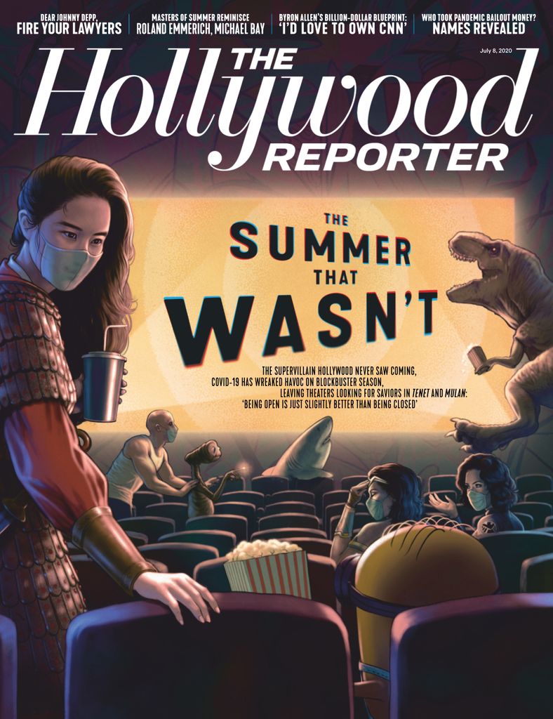 HOLLYWOOD REPORTER | THE magazine side cover 8 July 2020