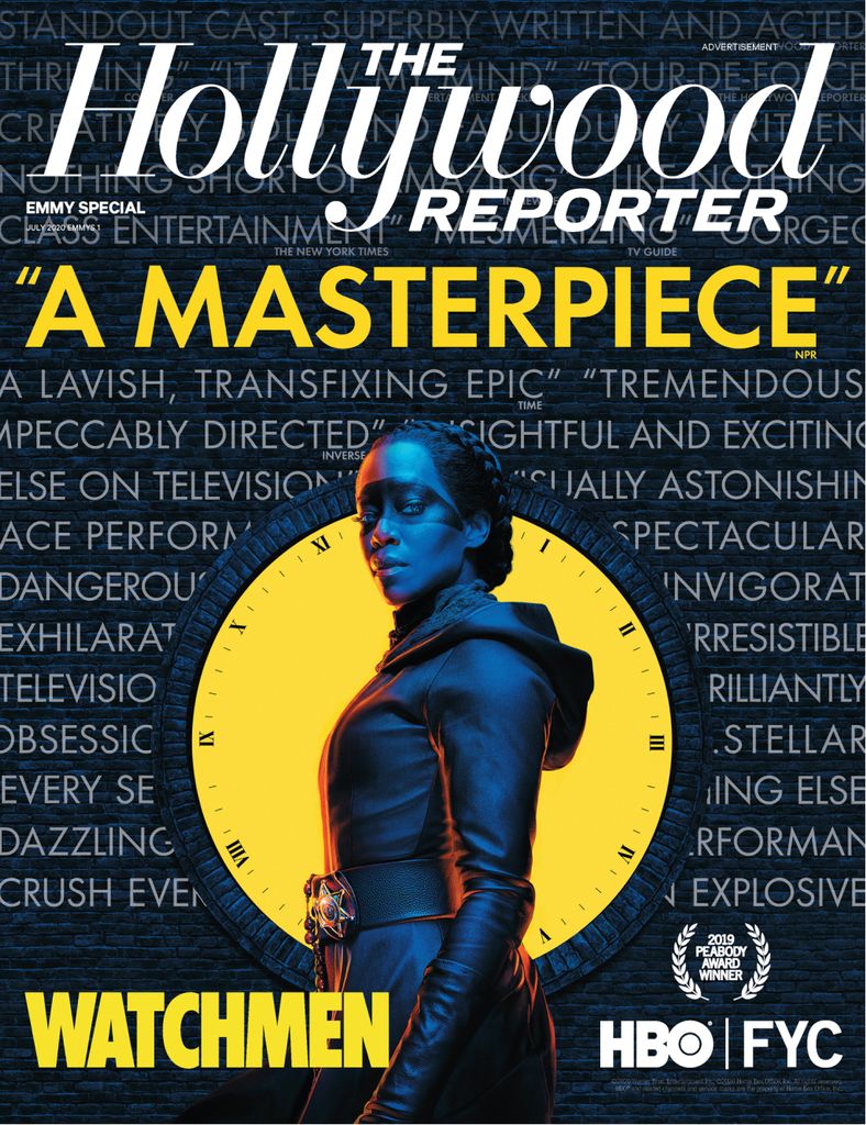 HOLLYWOOD REPORTER | THE magazine side cover  Special  July 2020