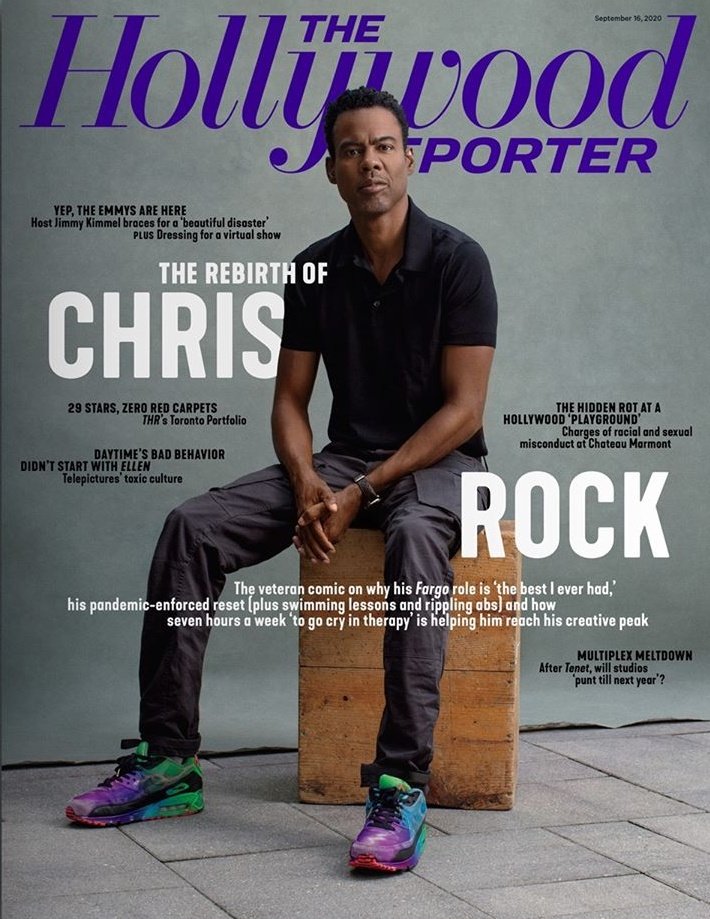 HOLLYWOOD REPORTER | THE magazine side cover 16 September 2020