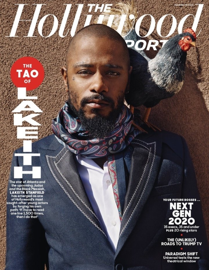HOLLYWOOD REPORTER | THE magazine side cover 18 November 2020