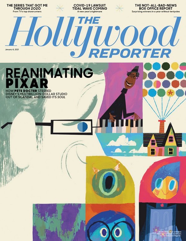 HOLLYWOOD REPORTER | THE magazine side cover 6 January 2021