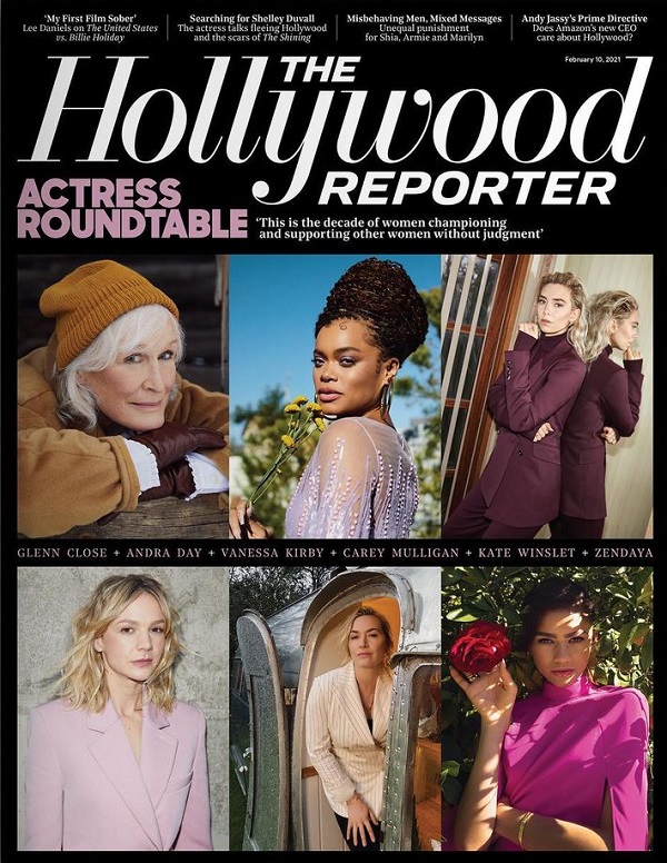 HOLLYWOOD REPORTER | THE magazine side cover 10 February 2021