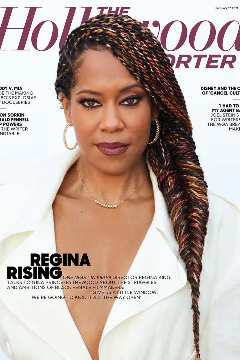 HOLLYWOOD REPORTER | THE magazine side cover 17 February 2021