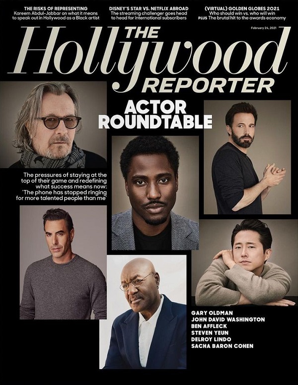 HOLLYWOOD REPORTER | THE magazine side cover 24 February 2021