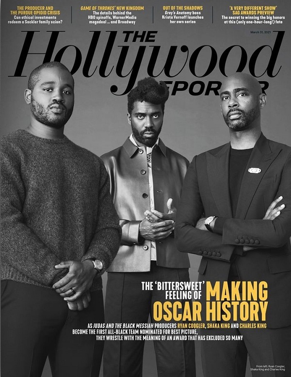 HOLLYWOOD REPORTER | THE magazine side cover 31 March 2021