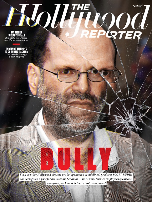 HOLLYWOOD REPORTER | THE magazine side cover 7 April 2021