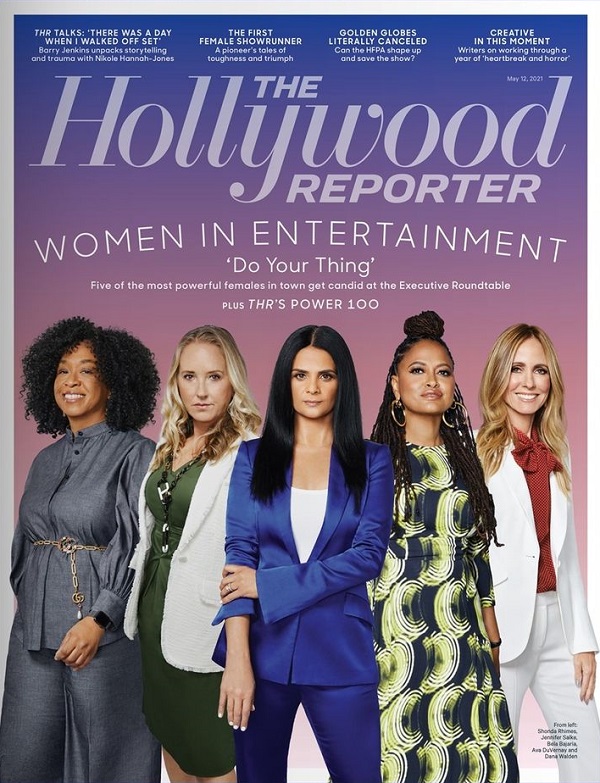 HOLLYWOOD REPORTER | THE magazine side cover 12 May 2021