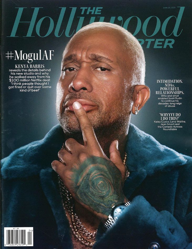 HOLLYWOOD REPORTER | THE magazine side cover 23 June 2021