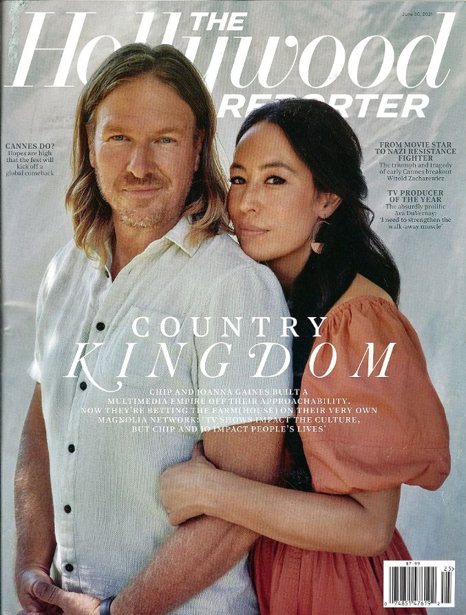 HOLLYWOOD REPORTER | THE magazine side cover 30 June 2021