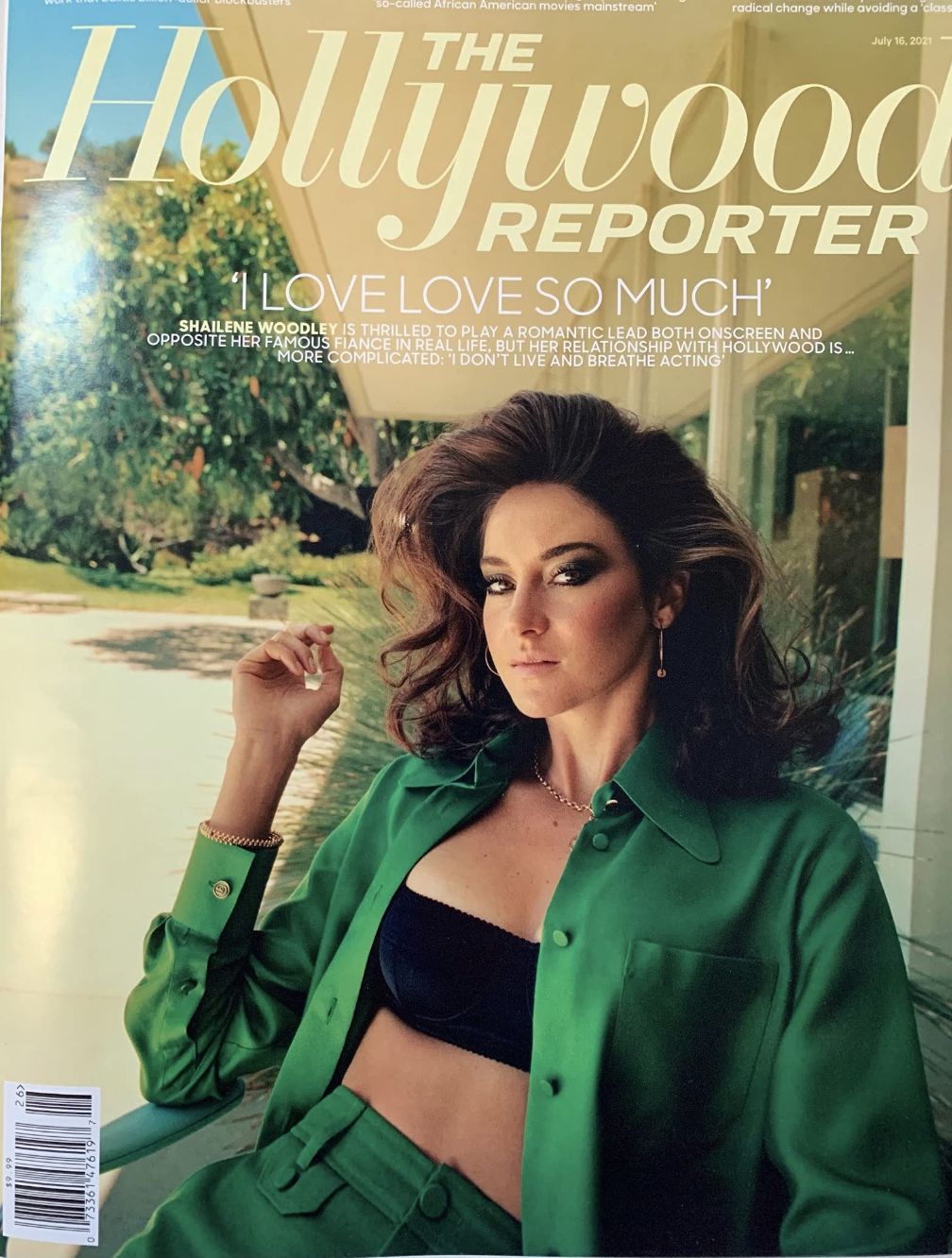 HOLLYWOOD REPORTER | THE magazine side cover 16 July 2021