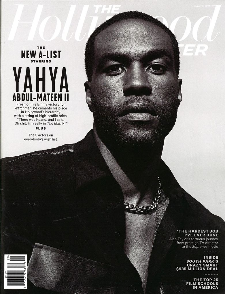 HOLLYWOOD REPORTER | THE magazine side cover 11 August 2021