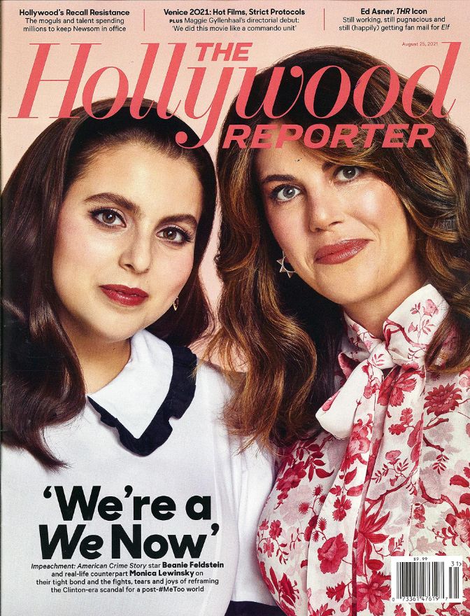 HOLLYWOOD REPORTER | THE magazine side cover 25 August 2021