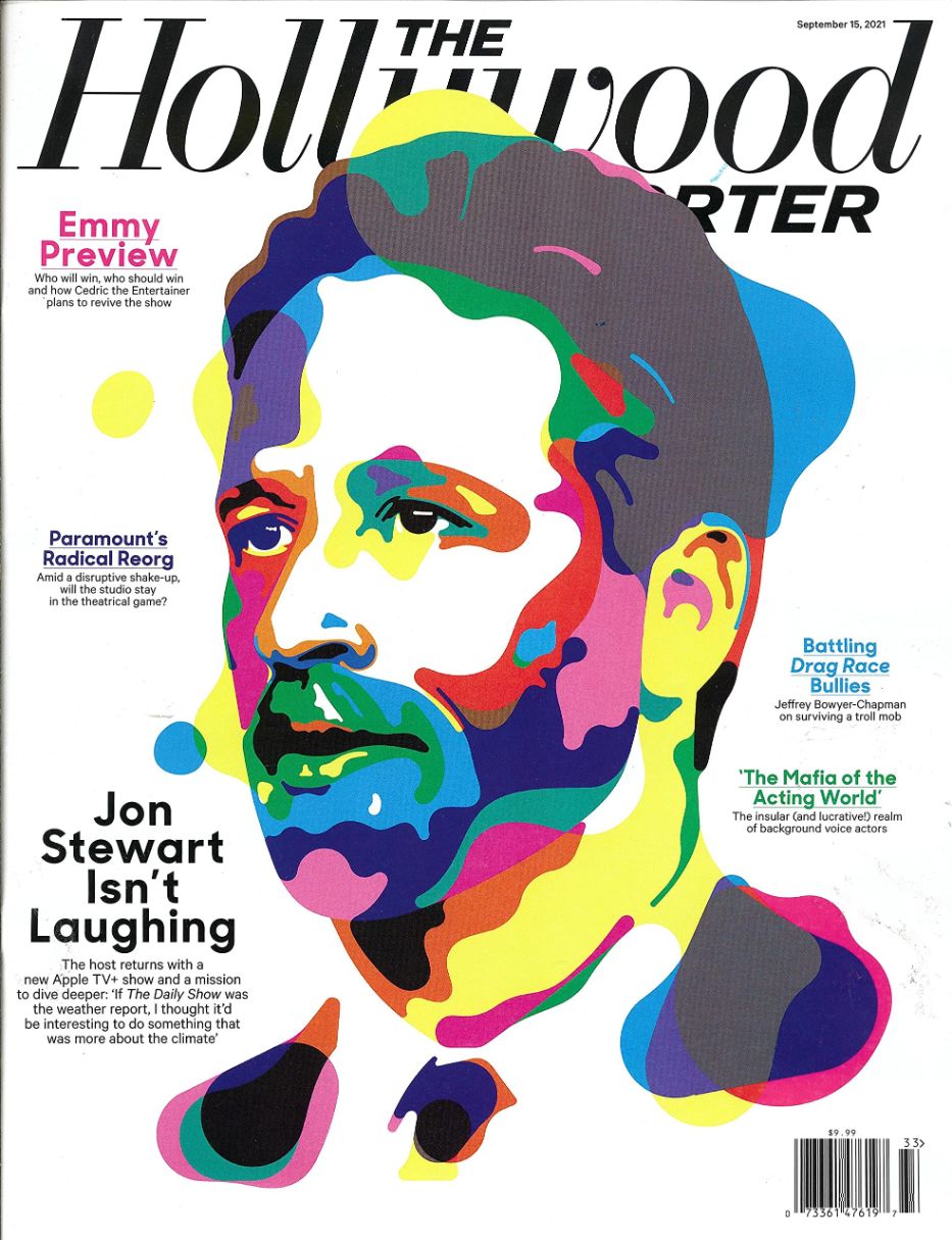 HOLLYWOOD REPORTER | THE magazine side cover 15 September 2021