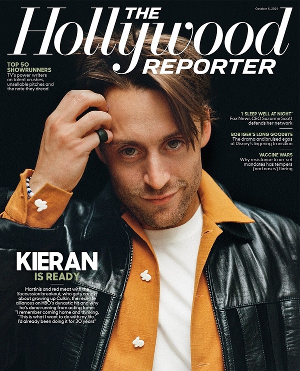 HOLLYWOOD REPORTER | THE magazine side cover 6 October 2021