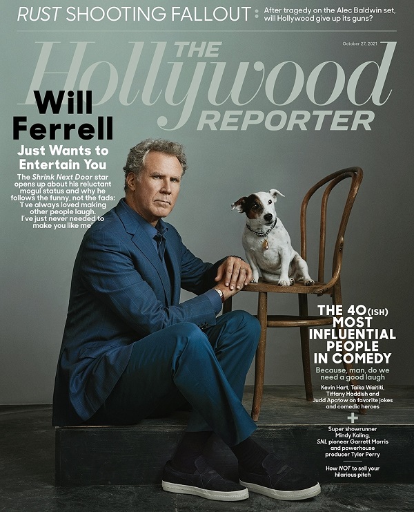 HOLLYWOOD REPORTER | THE magazine side cover 27 October 2021