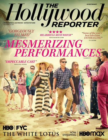 HOLLYWOOD REPORTER | THE magazine side cover 10 December 2021