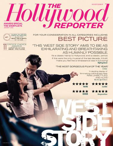 HOLLYWOOD REPORTER | THE magazine side cover 7 January 2022