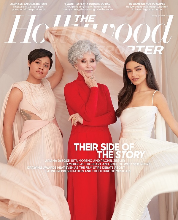 HOLLYWOOD REPORTER | THE magazine side cover 26 January 2022