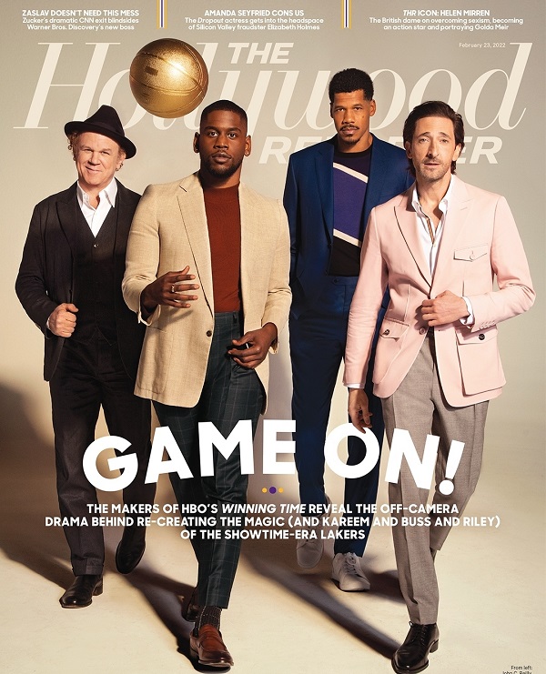 HOLLYWOOD REPORTER | THE magazine side cover 25 February 2022