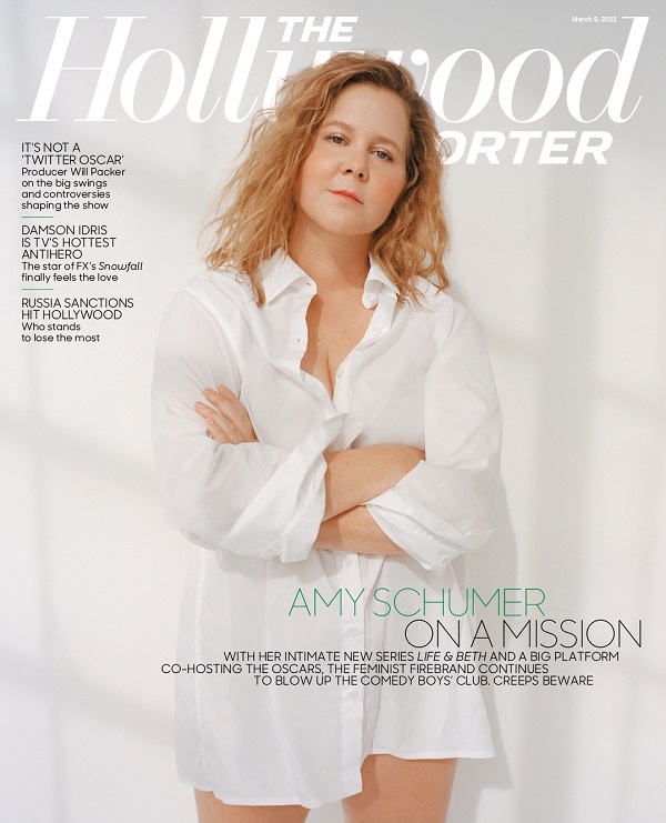 HOLLYWOOD REPORTER | THE magazine side cover 9 March 2022