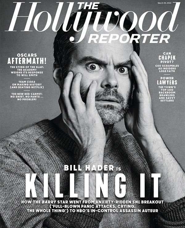 HOLLYWOOD REPORTER | THE magazine side cover 30 March 2022