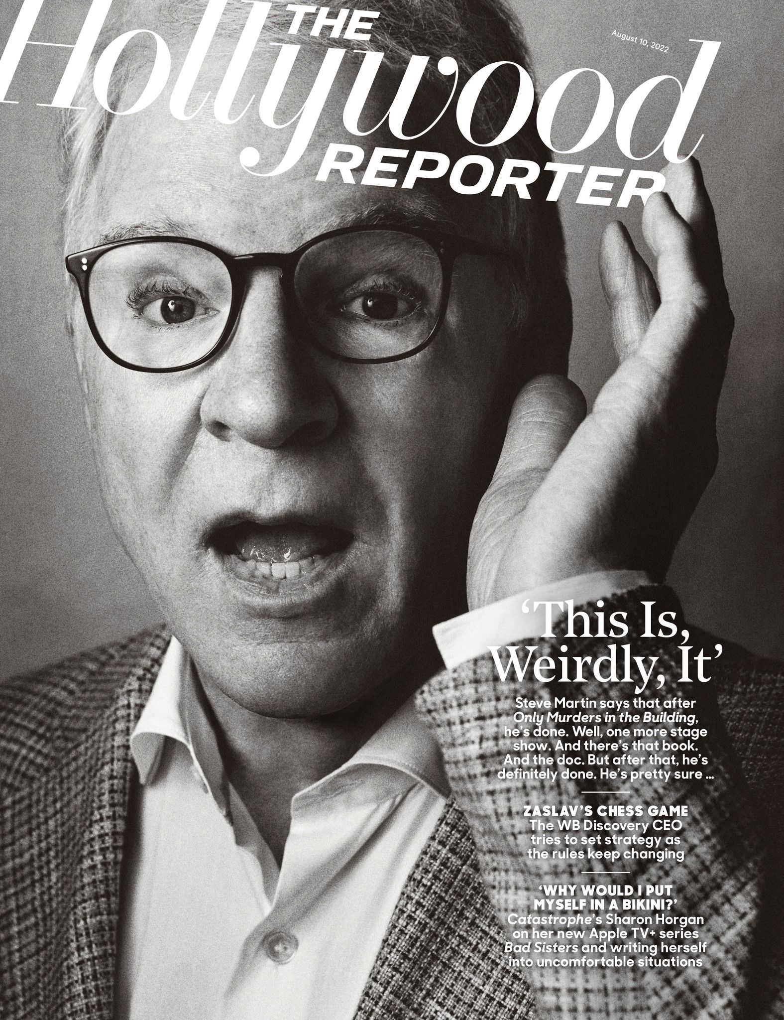 HOLLYWOOD REPORTER | THE magazine side cover 10 August 2022