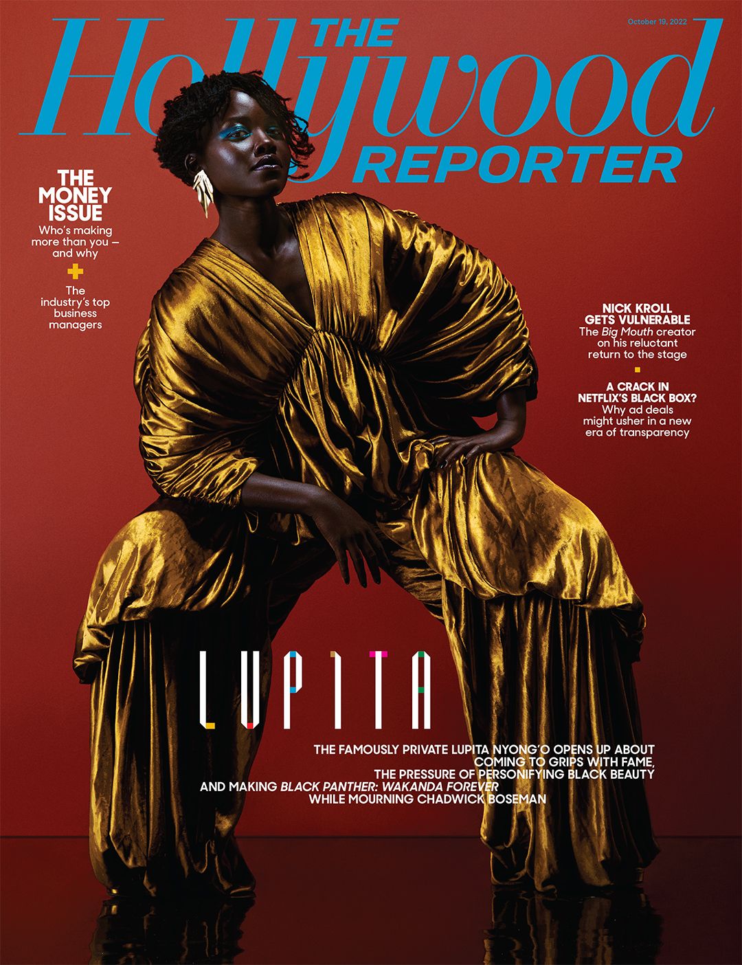 HOLLYWOOD REPORTER | THE magazine side cover 19 October 2022