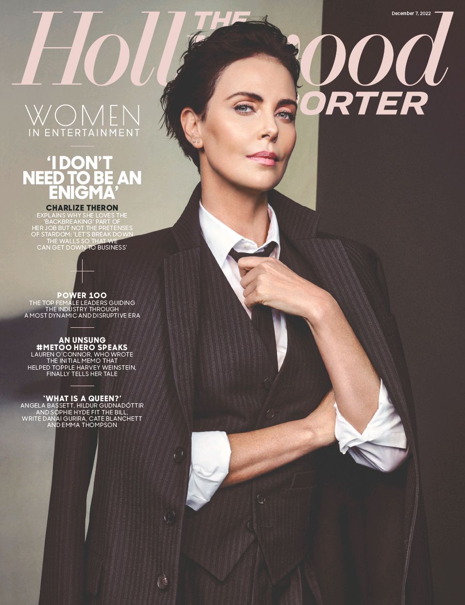 HOLLYWOOD REPORTER | THE magazine side cover 7 December 2022