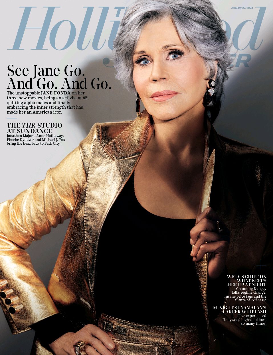 HOLLYWOOD REPORTER | THE magazine side cover 27 January 2023