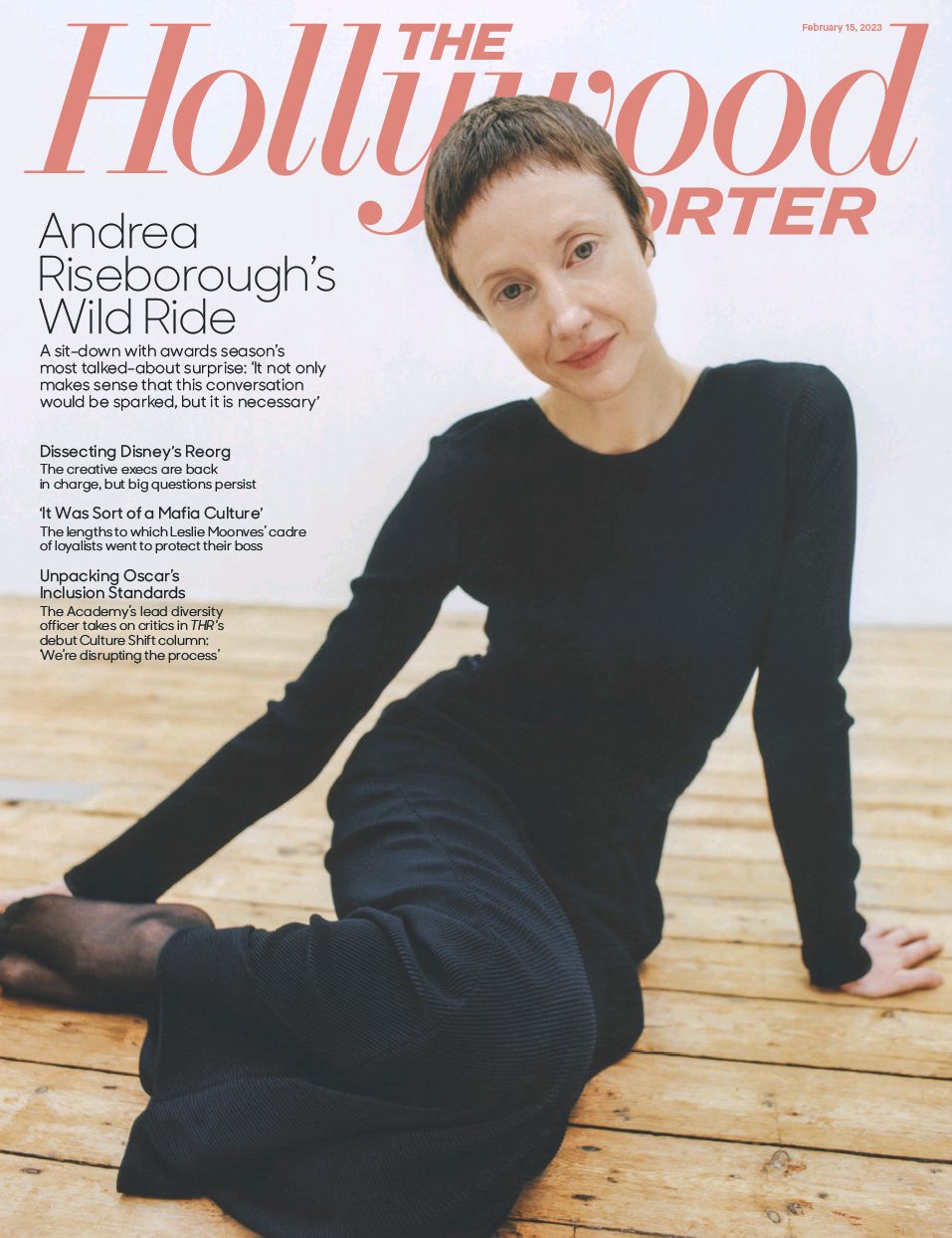HOLLYWOOD REPORTER | THE magazine side cover 15 February 2023