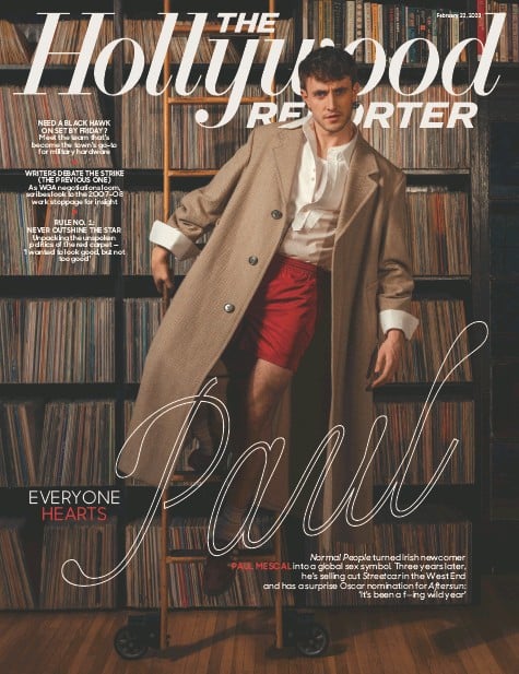HOLLYWOOD REPORTER | THE magazine side cover 22 February 2023