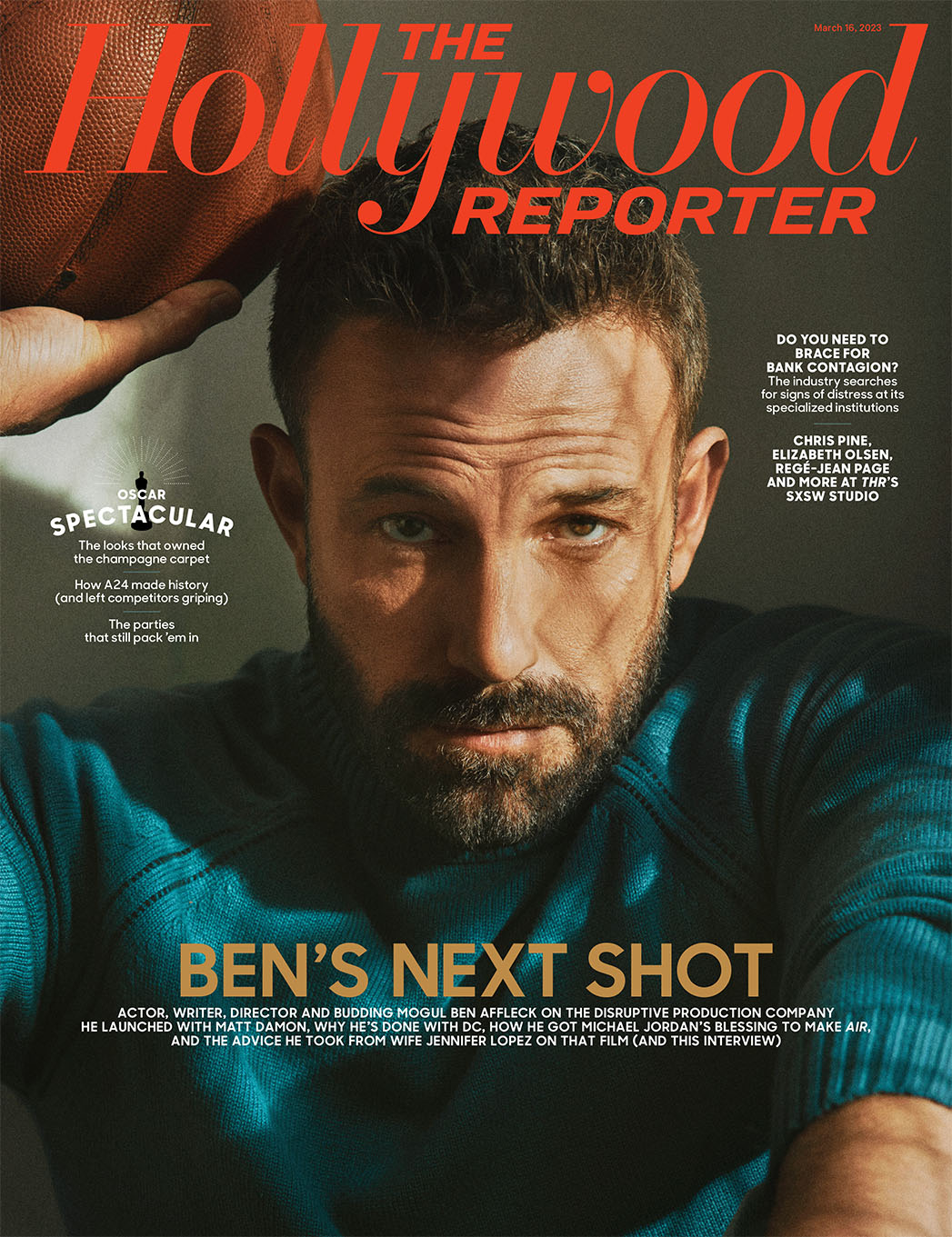HOLLYWOOD REPORTER | THE magazine side cover 16 March 2023